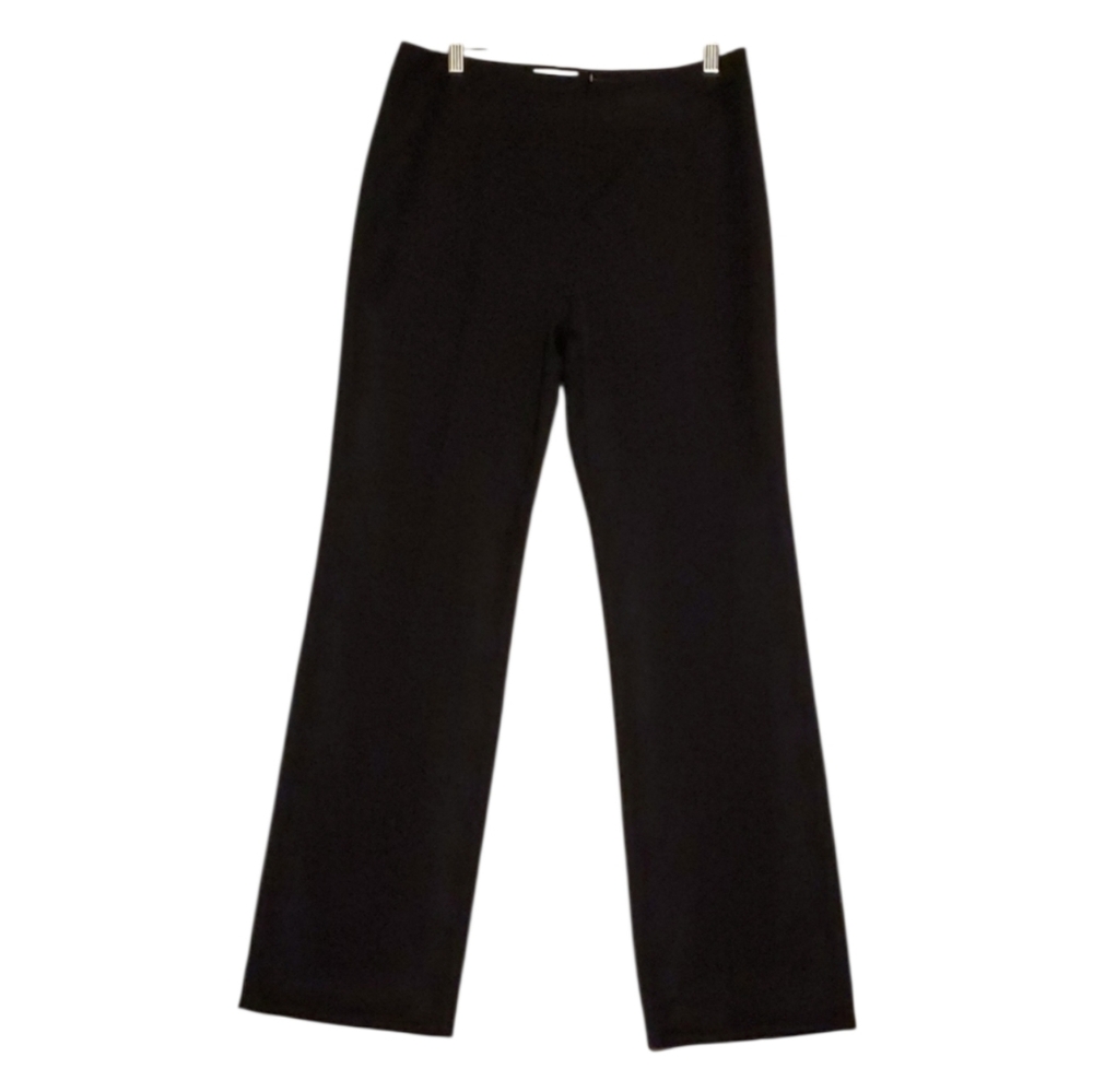 Le Suit Dark Navy Blue Pinstripe Dress Pants Work Office Casual Size 8 NWOT